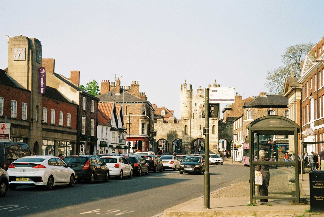 image of a town street