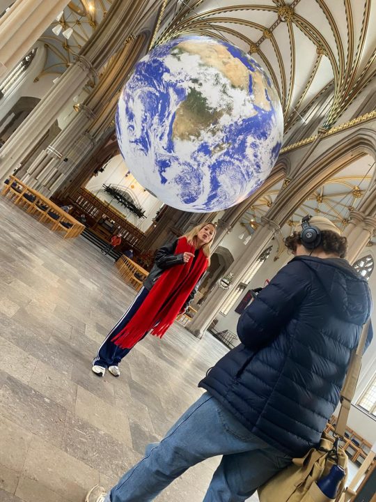 Rachel Gardener Filming